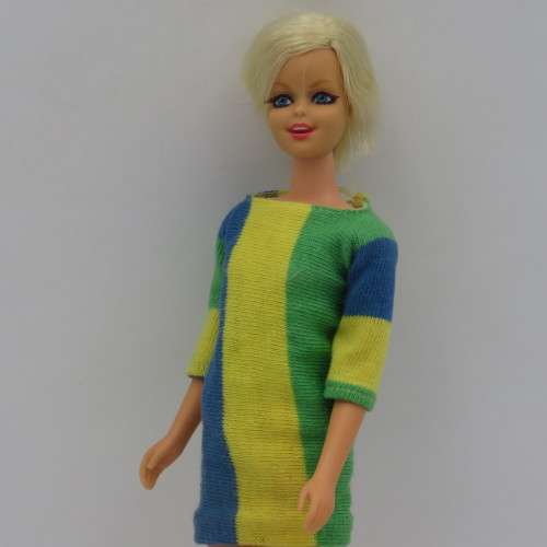 Twiggy barbie discount doll mattel 1967